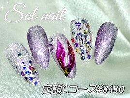 定額マグネットネイル