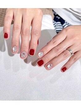 アミネイル 中野(Ami Nail)/ワンホンガーリーネイル