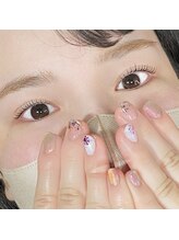 ラ ルミエール 緑店(la lumiere)/まつげ×ネイル同時施術