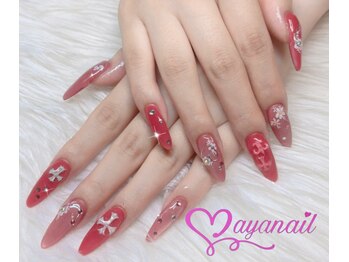 アヤネイル(ayanail)の写真/【認定講師在籍!】歴17年の高技術!チップ不使用の独自長さ出し×予算内で叶う理想のオリジナル美爪◇