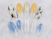 ネイルプラザ 河原町OPA店(NAIL PLAZA)/夏色ニュアンスネイル☆