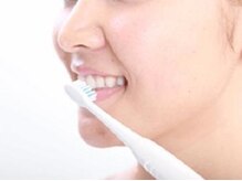 ホワイトニングバー 町田店/◇仕上げの歯磨き