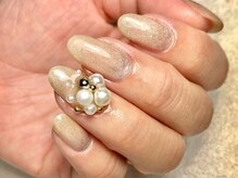 オーラリー ネイル アート メゾン(ORRERY nail art maison)/ハンド / パールビジュー