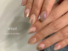 アノカプイル(ankpil)/9月【季節の定額aネイル】