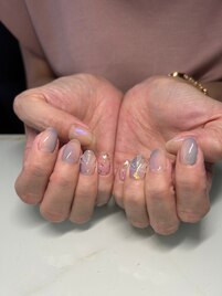 貝殻ネイル