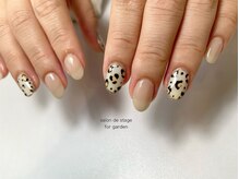 サロン ド ステージ フォー ガーデン(Salon de stage for garden)/レオパードネイル