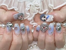 推し3Dネイル