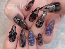 ネイルアンドまつげエクステ テラ 銀座店(Terra)/シースルーネイル