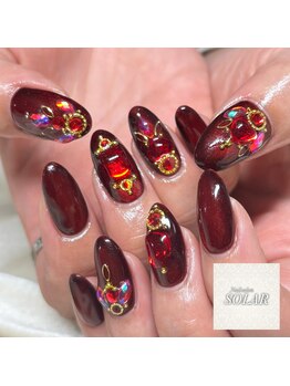 ソラール(SOLAR)/新色マグネット☆ボルドー