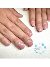 メンズも通えるネイルサロンです