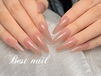 Best Nail 銀座店【ワンホンネイル・スカルプ・パラジェル・上品ジェルネイル】/長さ出しワンカラーネイル