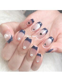 ティアラネイル(tiaranail)/フレンチ