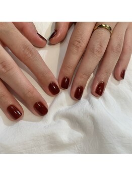 【ワンカラーネイル】