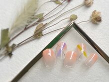 ネイルアンドアイラッシュ ブレス エスパル山形本店(BLESS)/スタイリッシュラインネイル