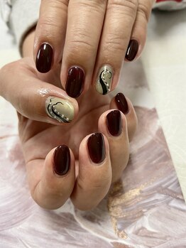 ネイル サロン ヴェレッド(Nail Salon VERED)/2022　ハロウィーンアート