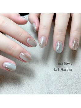 リルガーデン 新宿南口(Lil' Garden)/淡色くすみカラーニュアンス