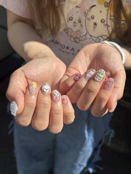 アトリエループ(atelier Loop by shiho)/shihoゆるキャラネイル