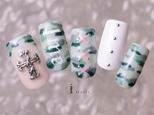 アイネイルズ 町田店(I nails)/カモフラY2Kネイル11500円