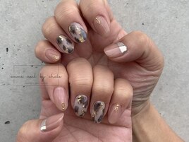 ニュアンス/透け感/ミラー