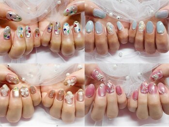 フェリスネイル 池袋店(Feliz Nail)の写真/【低価格×デザイン豊富*コスパの良いネイルサロン】定額シンプル￥5990*トレンドパーツ豊富★［池袋］
