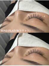 フレイムス アイラッシュ アンド ネイル(FRAMES)/バインドフラット80束