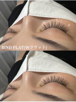 フレイムス アイラッシュ アンド ネイル(FRAMES)/バインドフラット80束