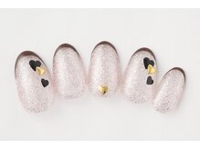 アトリエプラスエヌ(Atelier+N)/【アート】細フレンチハート