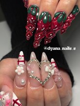 エクアネイルズ(Akuwa nails)/スカルプ3Dアート◆180分やり放