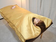 リンパケア専門サロン 銀座店/温熱マットで全身をほぐす♪