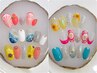 【人気!オフ込】 2回目もOK・ケア付/ジェル 定額アート10本付¥6800