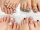 アネラネイル(anela nail)の写真/【限定デザイン￥7,780】【specialフットケア＋デザインフリーフットネイル￥12,700】足裏をツルツルケア！