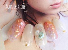 アグニークリッシェ(Agunik Riche)/【天然石ネイル】