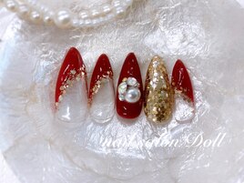 ななめフレンチネイル8,800円