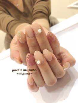 プライベート ネイルサロン マーマ(murmur)/大人可愛いネイル