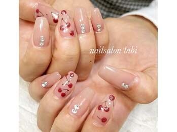 ネイルサロン ビビ(bibi)/人気のさくらんぼ