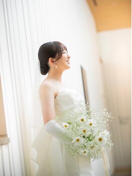 エテルノ(eterno...)の写真/一生に一度の結婚式♪ドレスをキレイに着こなす為に【猫背改善】キレイな背中・細腕・小顔に最短仕上げを☆