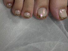 エル(alle.)/ミラーフレンチネイル♪