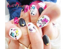 ネイルミュージアム(Nail Museum)/【夏】落書きネイル