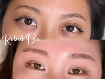 リベル ビー(ReBell Bee)の写真/ワックスと間引きでつくる美眉サロン。"作り込まない、馴染む美眉"を原点に似合わせます。