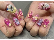 ネイルサロン ブリリアント(Nail Salon Brilliant)/アート4＋キャラネイル6