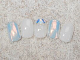 艶ミラーネイル