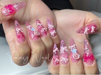 トゥデイ ネイル 新栄(Today Nail)/ギャルネイル