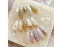 モアニネイル 岡山駅前(Moani Nail)/ニュアンス定額デザイン￥7,900