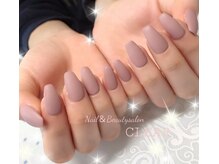 ネイルアンドビューティーサロン クリア(CLEAR)/ワンカラー＋マットコート