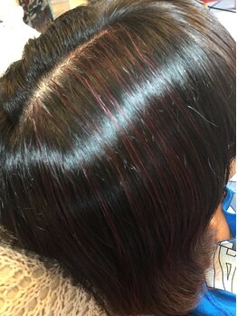 たけ子/インナーカラー（14種類ご用意）