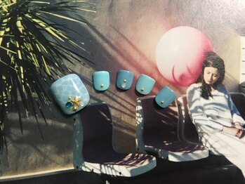 ネイルアンドアイラッシュサロン エスポアール(nail&eyelash salon espoir)/ドロップネイル 75分コース