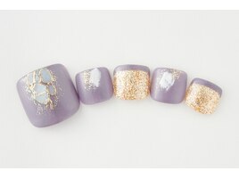 【フット】パープルニュアンス