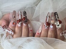 ネイルアート エクリ(Nail Art:Ecrit)/バレンタインネイル