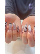 ウーワン WOO ONE/マグネットレオパードネイル