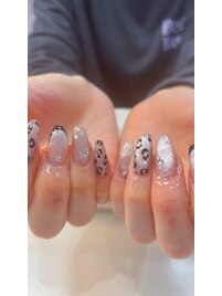 マグネットレオパードネイル